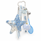 Ocean Vibes Starfish Charm Keychain ✨🩵