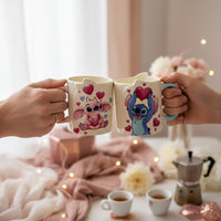 Stitch & Angel Couples Mug Set