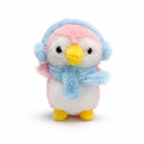 Soft Penguin Plush Keychain from Givana, winter edition, featuring a cute, cuddly penguin plush with a keyring attachment.
