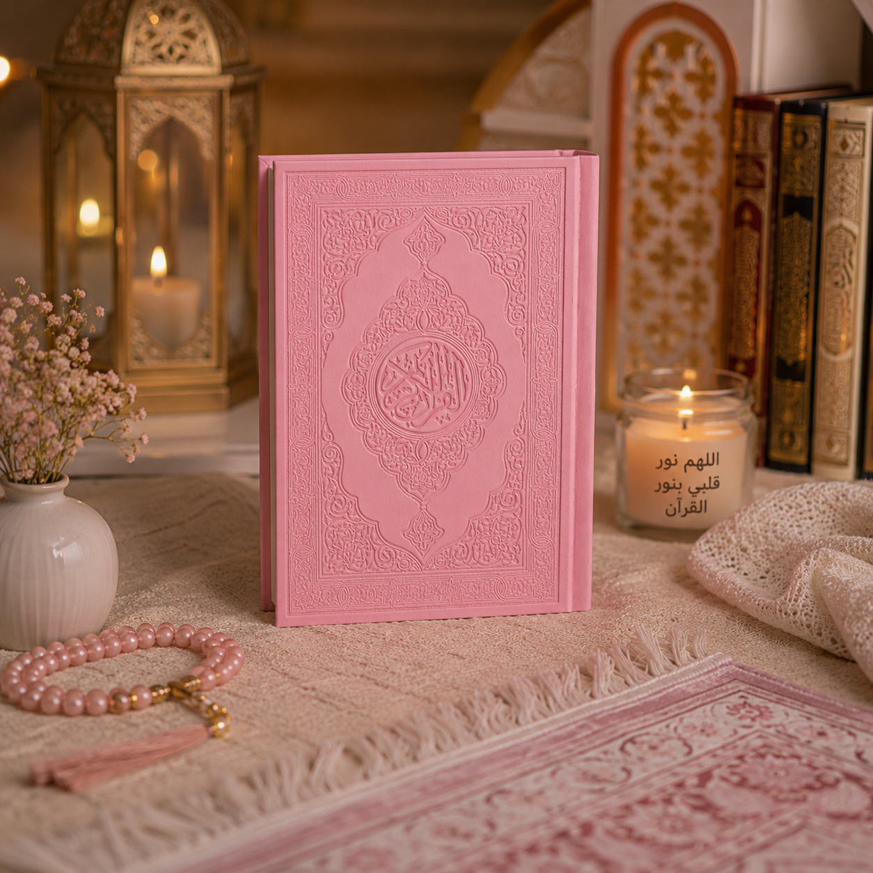 Mushaf | Leather | Cream Paper- Comes in different colors 🩷✨