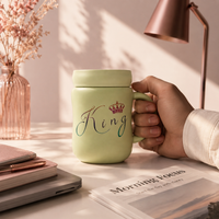 King Mirror Lid Mug ✨👑