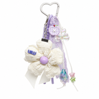 Lavender Coquette Charm Keychain ✨💜