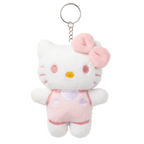 Givana Hello Kitty plush keychain featuring a soft, adorable plush of Hello Kitty with a keyring attachment.