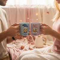 Daisy & Donald Couples Mug 🩵💜✨