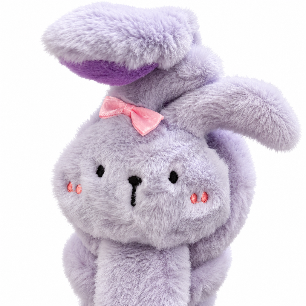 Bunny Moving Ears Plush Earmuffs – 4 Colors