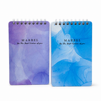 Marble Pocket Spiral Notebook ✨