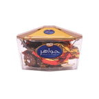 Carrefour chocolate bar wrapped in colorful packaging, showcasing the brand logo and rich chocolate texture.