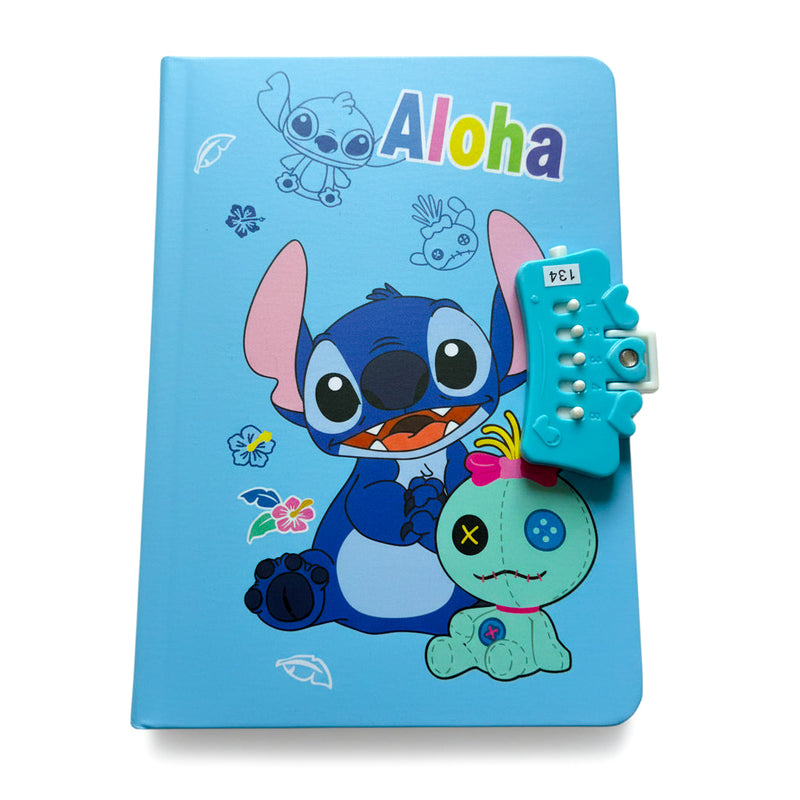 A5 Givana Stitch notebook featuring a creative stitch design on the cover and lined pages for writing.