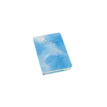 A6 marble notebook by 2BE featuring a textured cover and lined pages, ideal for notes and sketches.