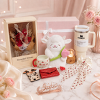 Cherry Red & Cream 9 Gifts Eid Al-Adha Box 🍒🤍
