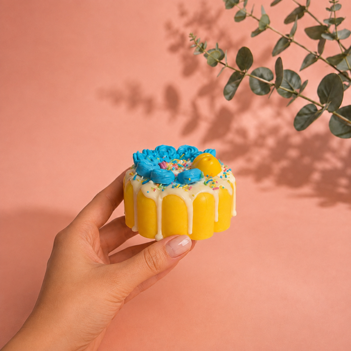 Birthday Cake Candle – Strawberry Cheesecake🎂
