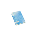A6 marble notebook by 2BE with a textured cover and blank pages for notes and sketches.