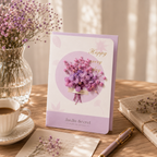 Lilac Love Greeting Card 💜