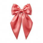 Givana elegant satin ribbon bow hair clip with a decorative bow design suitable for stylish hair accessories.