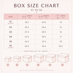 Pink gift box & fillers
