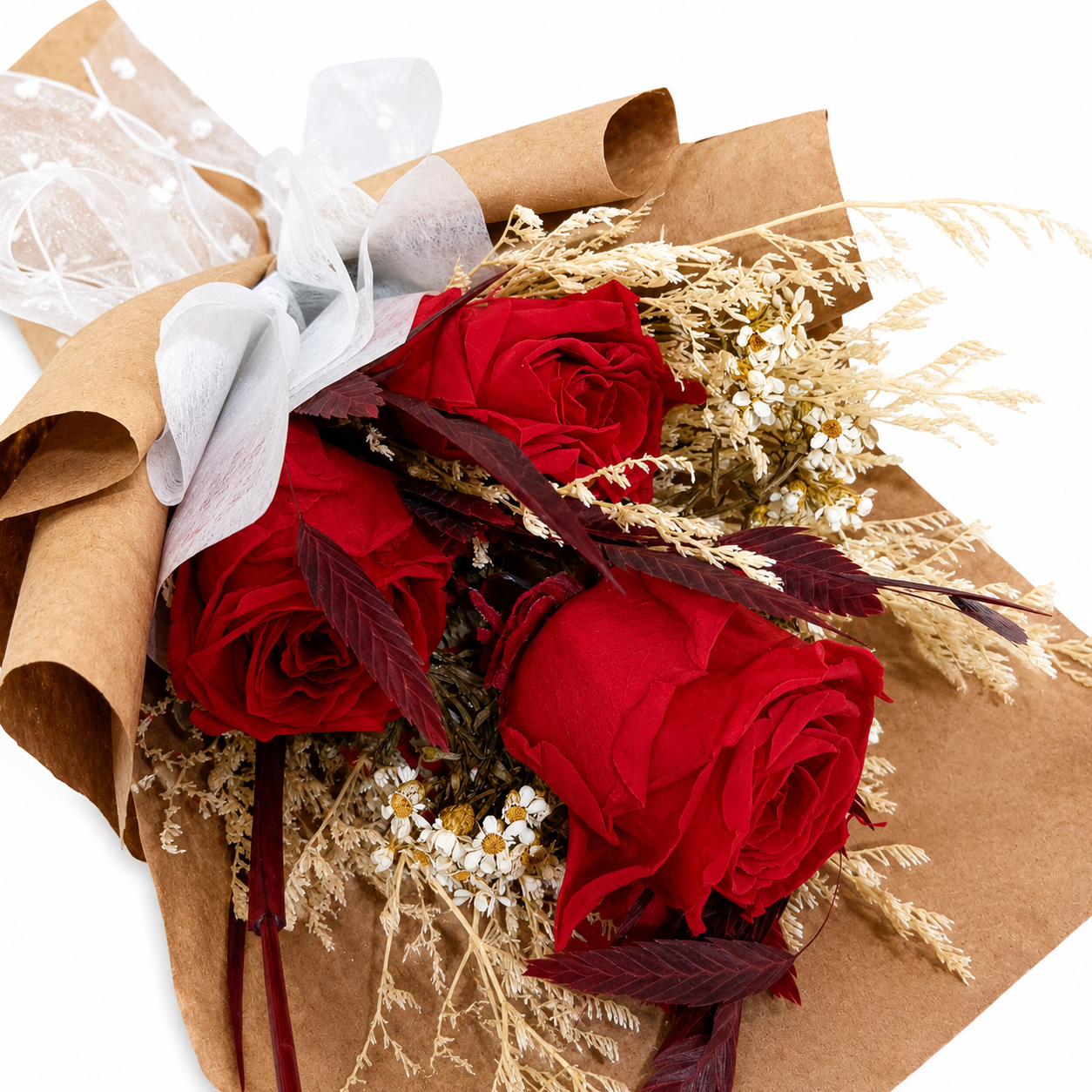 Golden Beige Luxury Bloom Box🌹