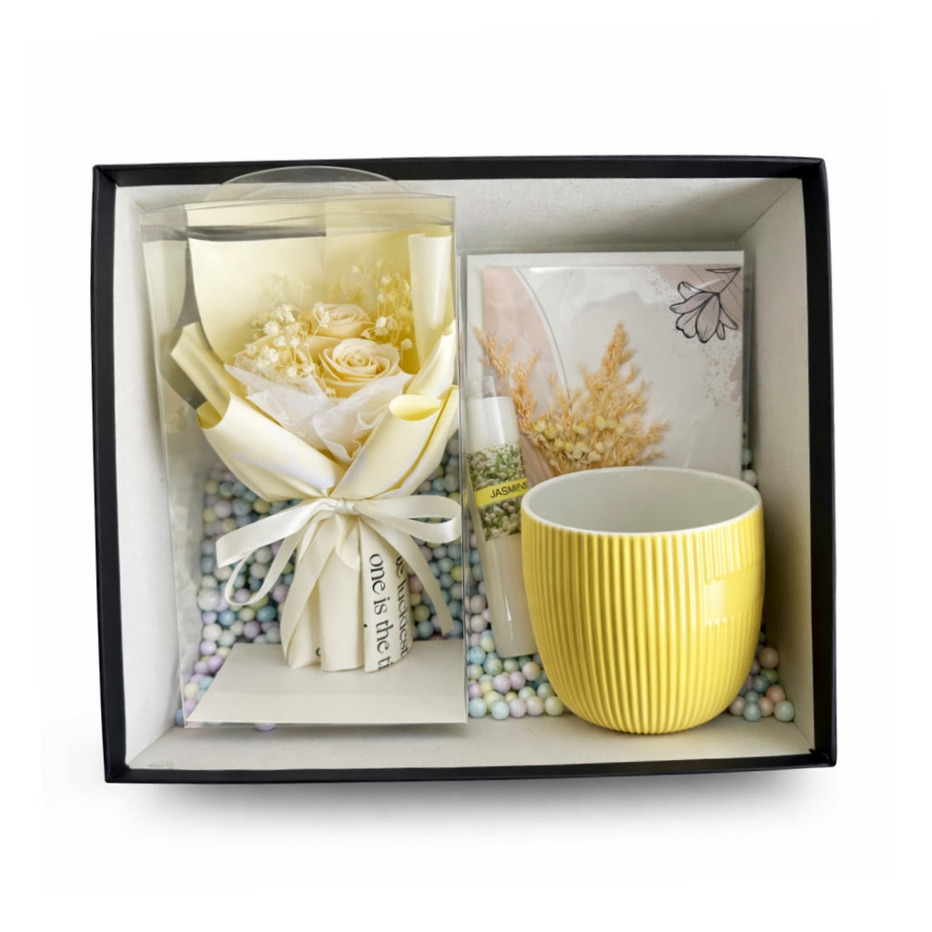 Mini light yellow - gift box