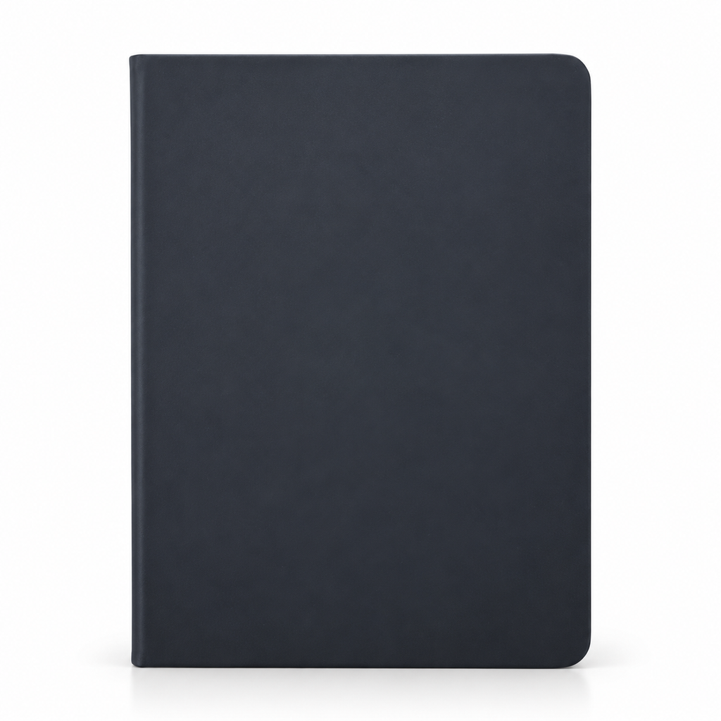 A5 Premium Leather Rubber Notebook – 80 Sheets | Available in 2 Colors