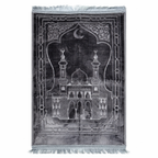 Gray Islamic gift box by Givana with intricate design, perfect for special occasions and religious gifts.