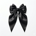 Givana elegant satin ribbon bow hair clip with a decorative bow design for stylish hair accessories.