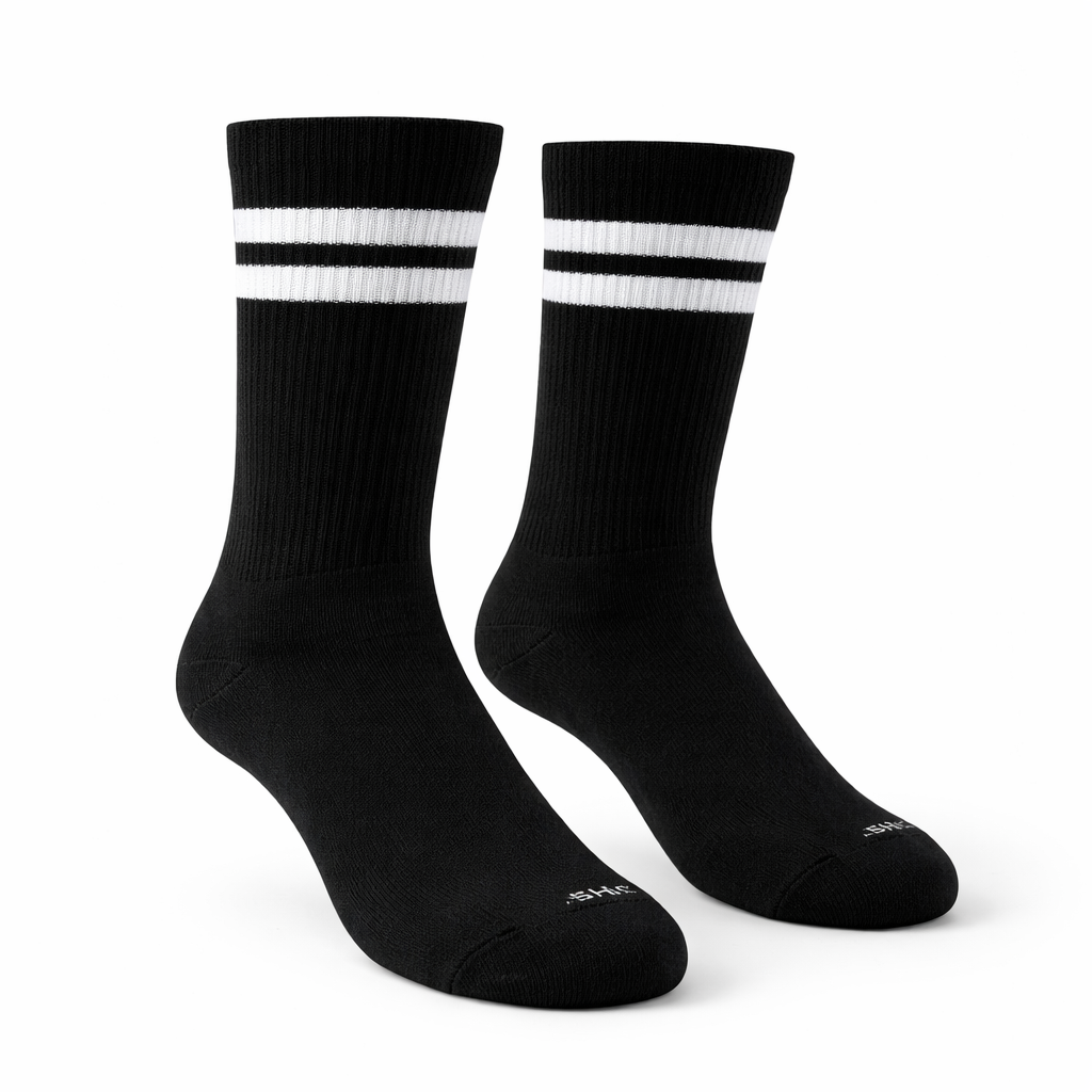 Retro Vibe Crew Socks - Givana