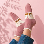 Givana Cutie Vibes Socks in five playful designs featuring colorful patterns and fun, vibrant styles.