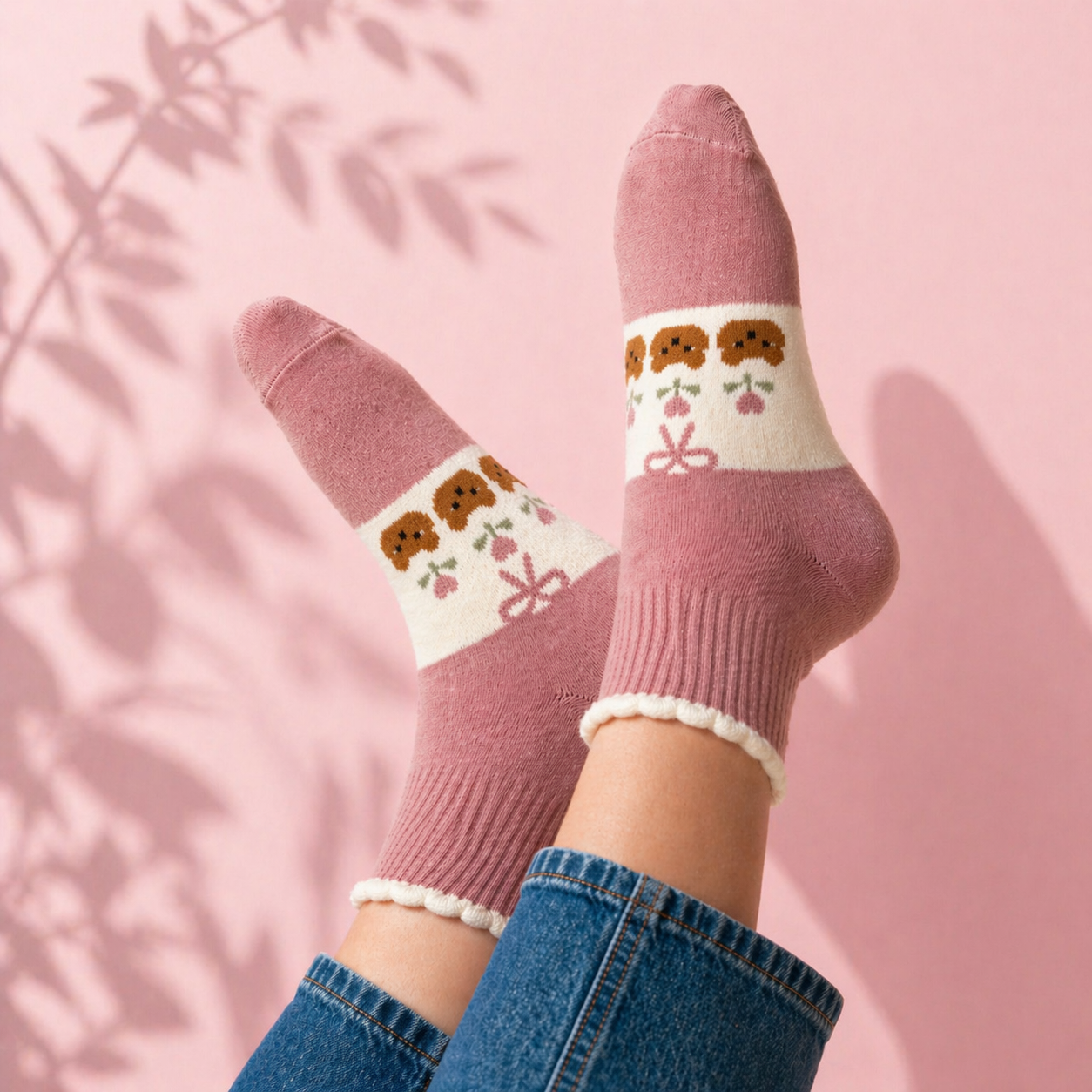 Givana Cutie Vibes Socks in five playful designs featuring colorful patterns and fun, vibrant styles.