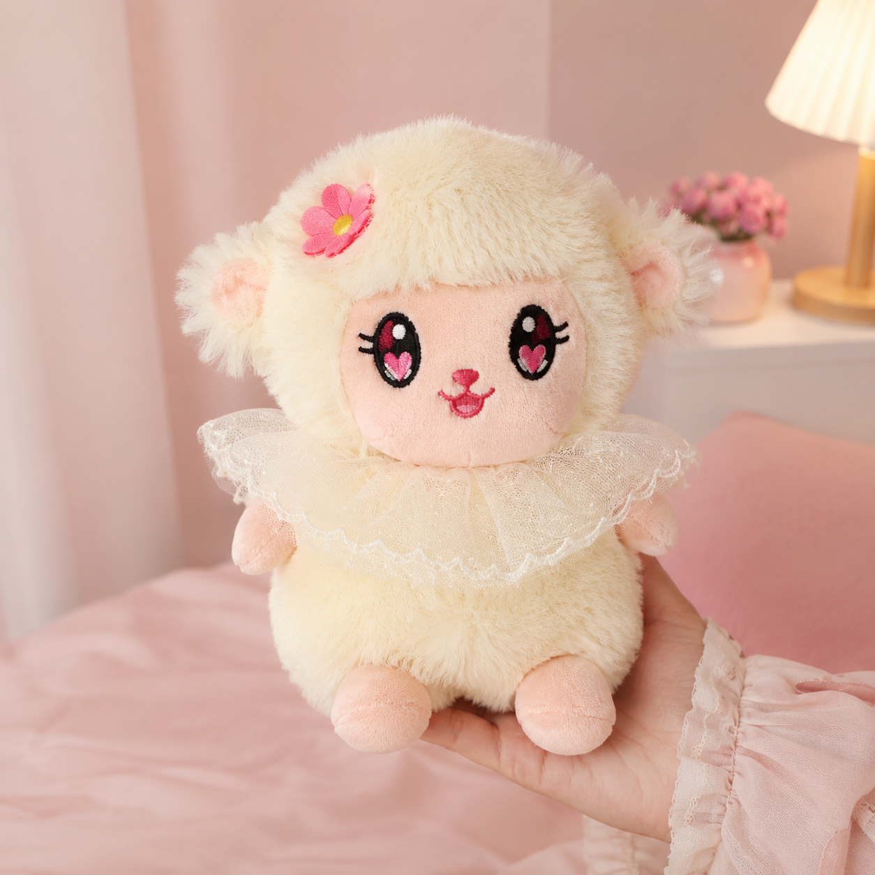 Sweet Lamb Plush – Cozy Baby Edition 🐑✨