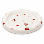 Cherry Bow Mug & Plate Set 🍒🎀