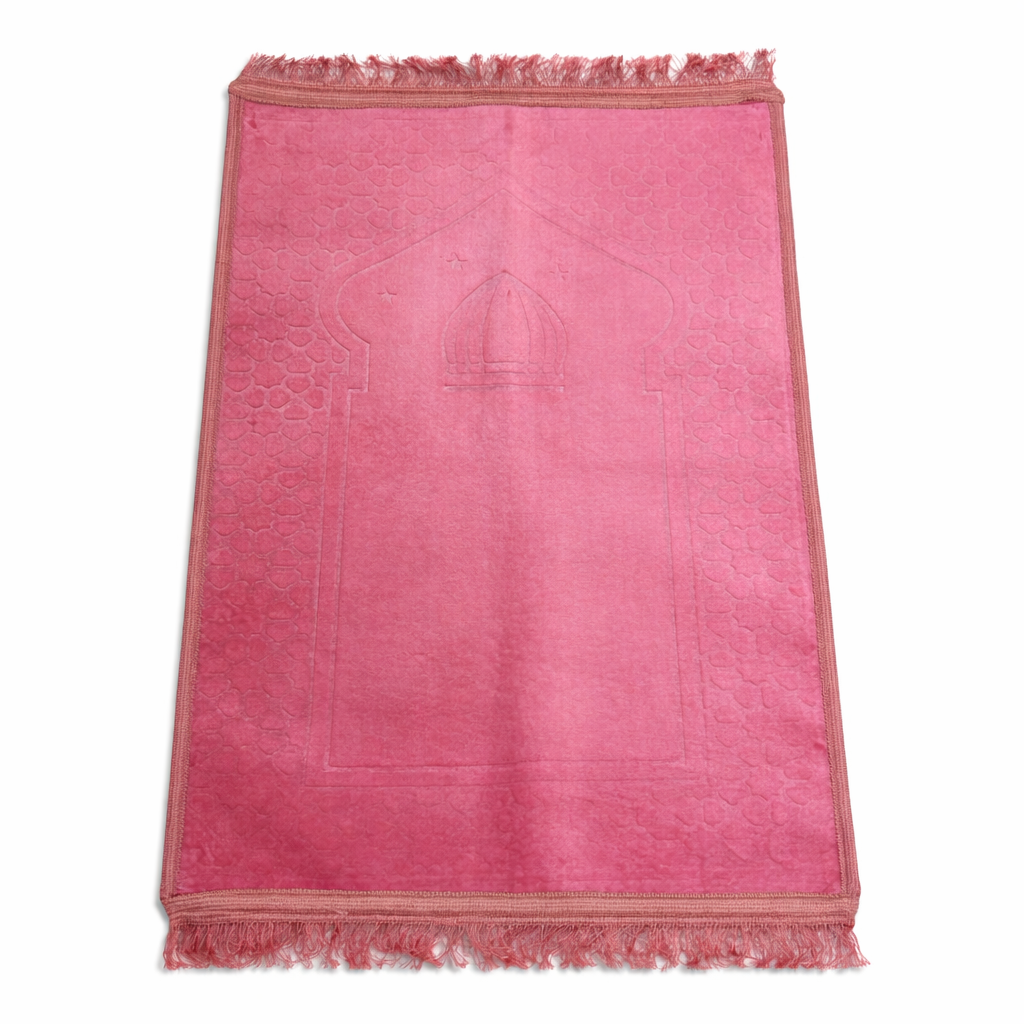 Rose Pink Classic Prayer Mat - Givana
