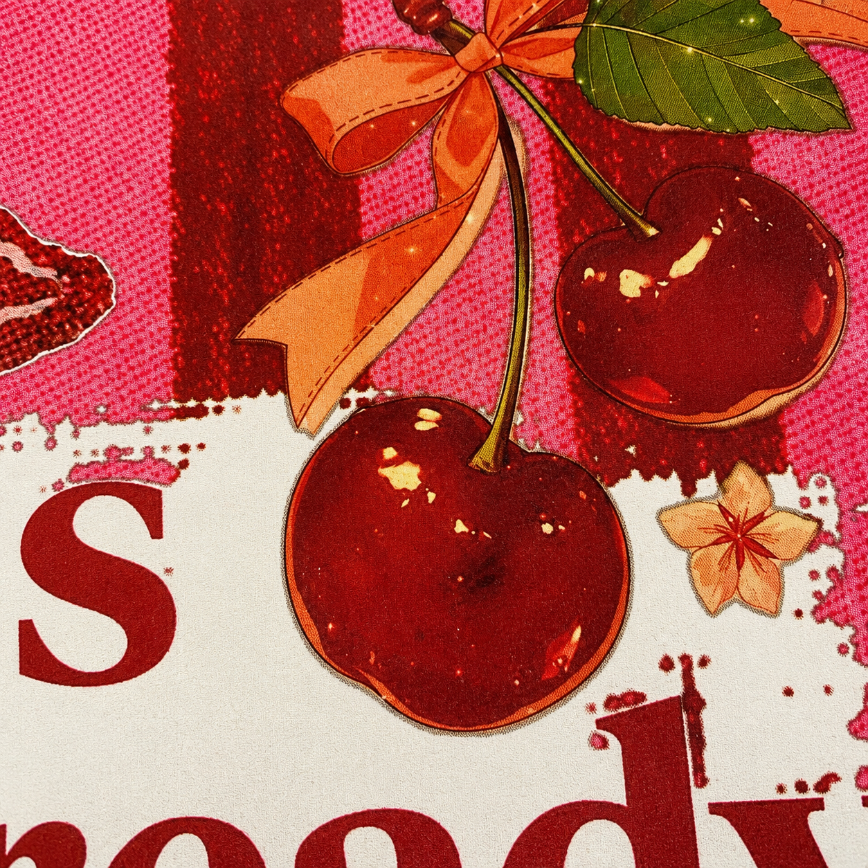 Cherry Mood Hardcover Notebook – A5 ✨🍒