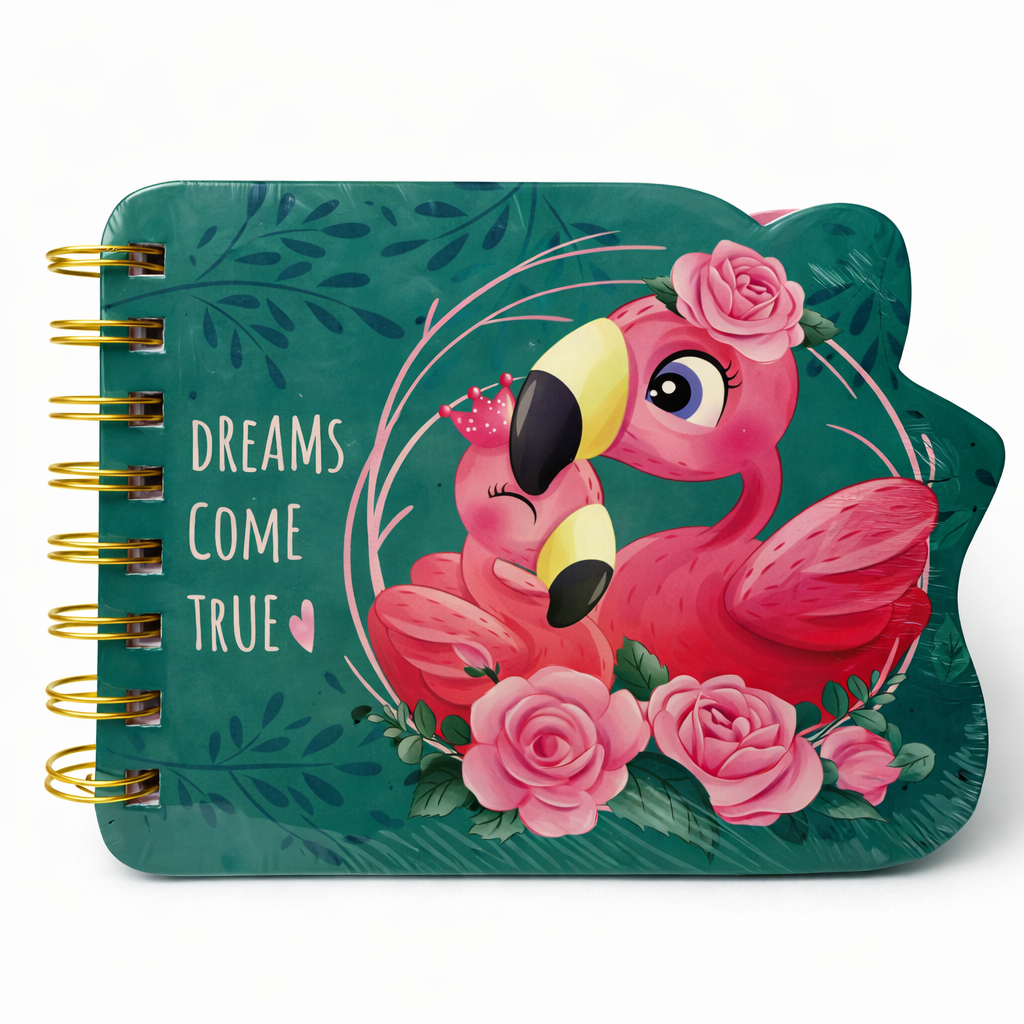 Die cut notebook