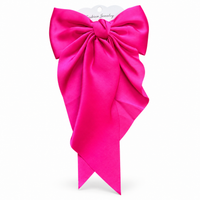 Oversized Satin Bow Hair Clip