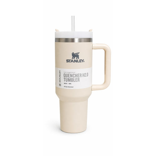 Givana Stanley Glow Tumbler mug in six vibrant colors, featuring a sleek design and glow-in-the-dark finish.