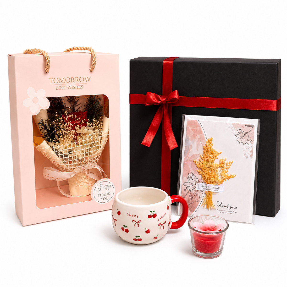 Cherry Cheer Gift Box | PROUD OF YOU SERIES | ✨ (8 Gifts Inside)✨