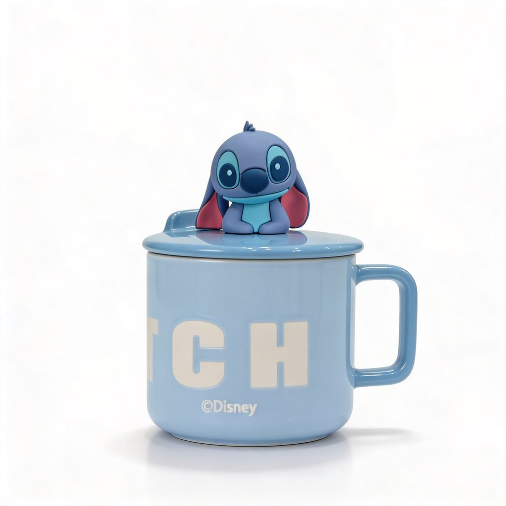 Stitch & Angel Couples Mugs – Luxury Edition – Disney Original 🩵🩷✨