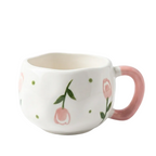 Givana SHEIN Mug with a white ceramic surface and a simple, sleek design, perfect for coffee or tea.