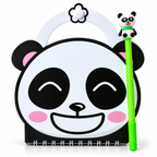 Cute Panda Notebook & Pen Set