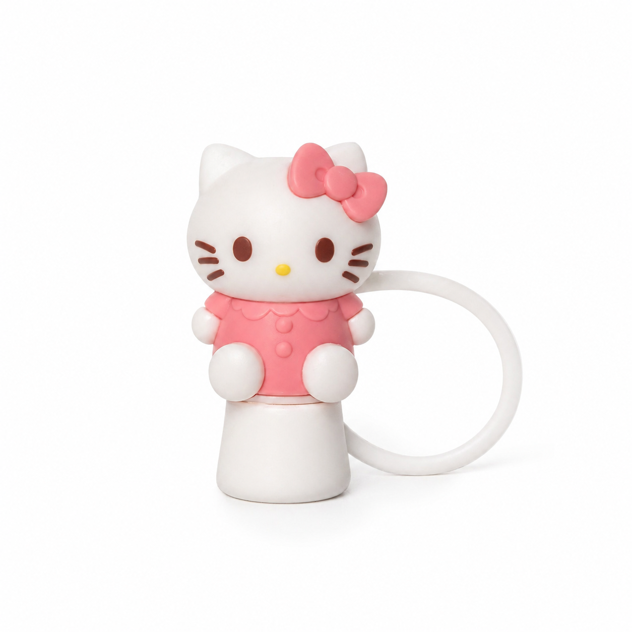 Hello Kitty Straw Topper —Stanley Mug Accessory- Cute Edition ✨🎀