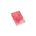 A6 marble notebook by 2BE featuring a stylish, textured cover in shades of white and gray.