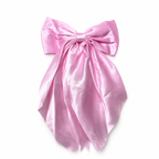 Long Satin Bow Hair Clip 🎀✨
