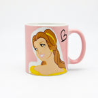 Beauty & The Beast — Pink Mug for Couples 🩷✨