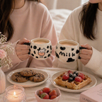 Moo Mood Mug 🖤— SHEIN Aesthetic✨