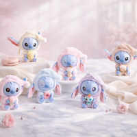 Disney Stitch Sleepy keychain by Givana featuring a cute Stitch figure in a sleepy pose on a keyring.