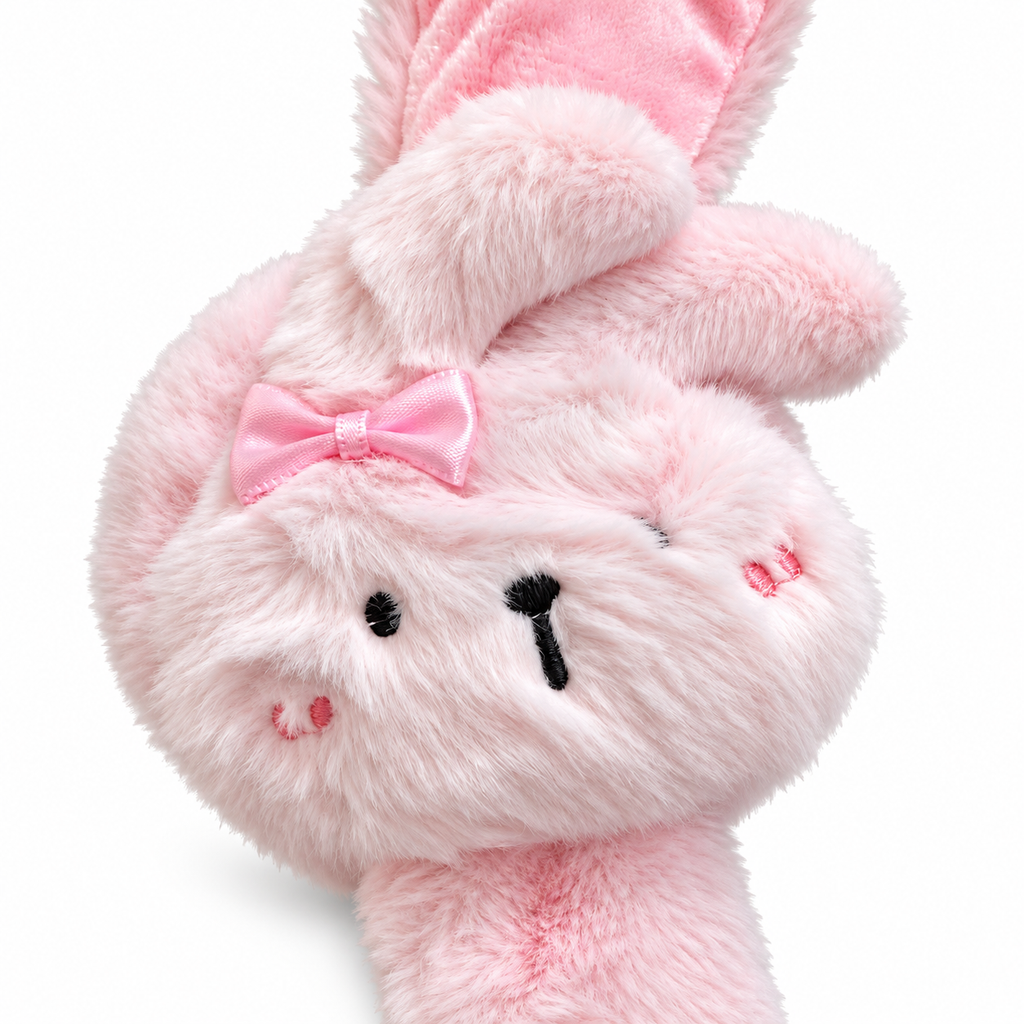 Bunny Moving Ears Plush Earmuffs – 4 Colors