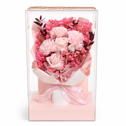 Blush Pink Luxury Bloom Bag🌸