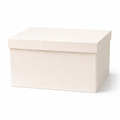 Off-white Givana gift box with colorful fillers, ready for gift-giving, featuring a stylish and elegant packaging design.