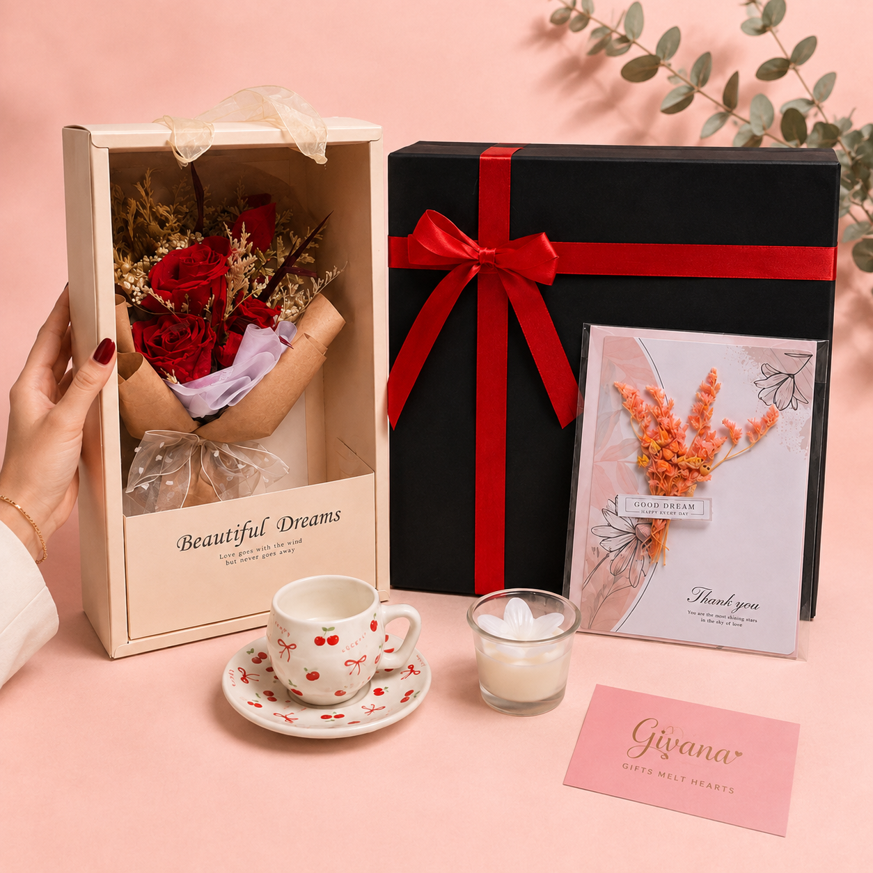 Givana Dream Collection | Cherry Dream | 4 Gifts Inside🍒 ♥️