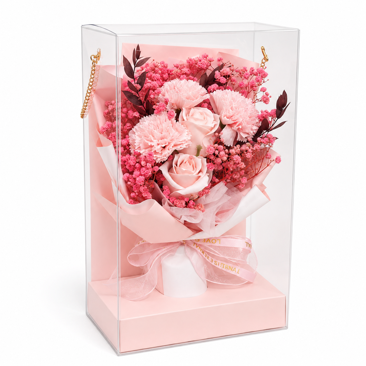 Blush Pink Luxury Bloom Bag🌸