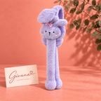 Bunny Moving Ears Plush Earmuffs – 4 Colors